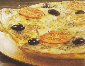 Pizza de mussarela